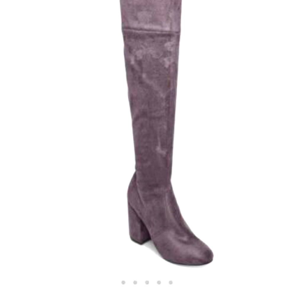 Steve Madden gray over the knee boots